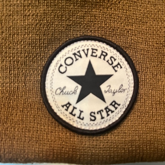Converse All Star Brown Beanie - Picture 3 of 3